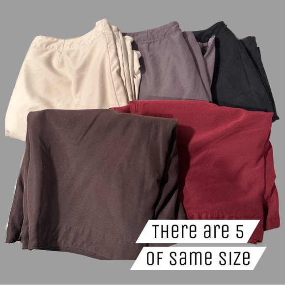 Patagonia W's Duway Skirt #58612 Size 10 VGUC WaterRepellent Skort Pocket in Red - Picture 12 of 12